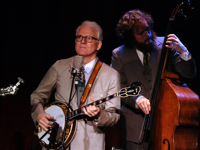 Steve Martin od kilkudziesięciu lat gra na banjo &nbsp; /Getty Images/Flash Press Media