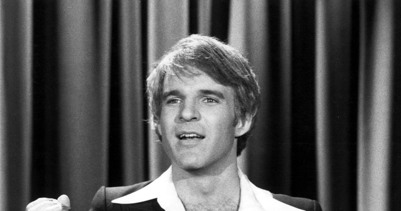 Steve Martin w programie "The Tonight Show Starring Johnny Carson" /NBC / Everett Collection  /East News