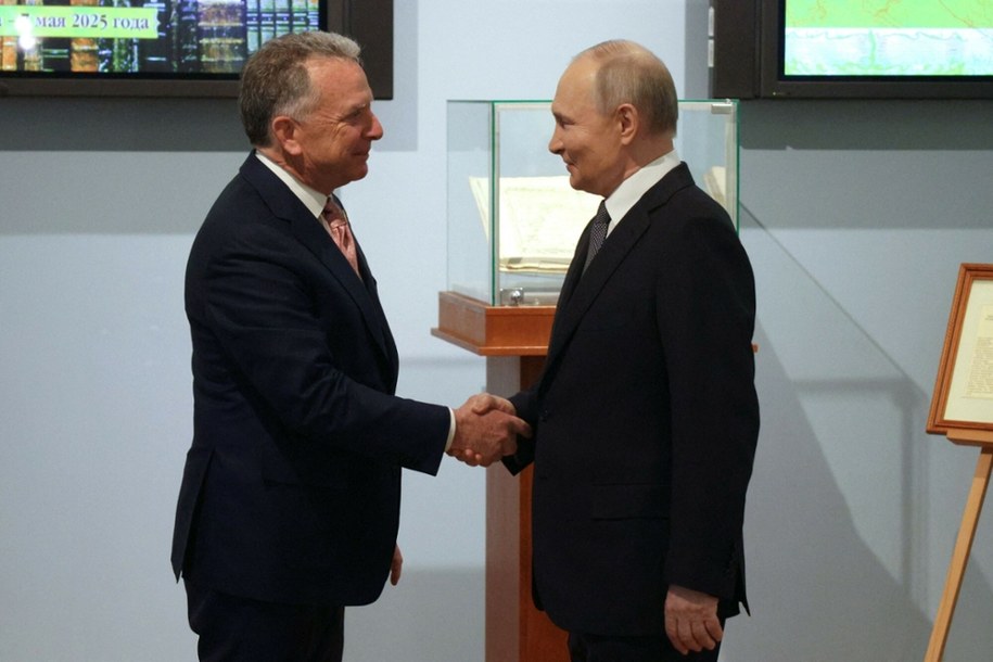 Steve Witkoff i Władimir Putin /GAVRIIL GRIGOROV/AFP /East News