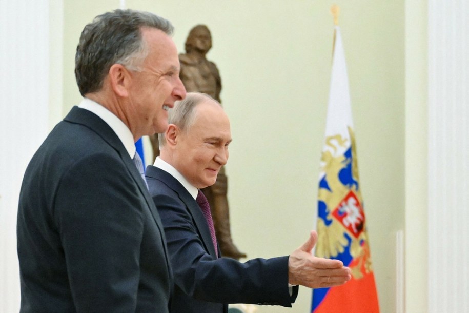 Steve Witkoff spotkał się z Putinem w Moskwie /KRISTINA KORMILITSYNA/AFP /East News