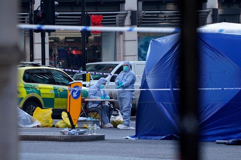 Steven Gallant był jedną z osób zaangażowanych w próbę obezwładnienia terrorysty na London Bridge / AFP