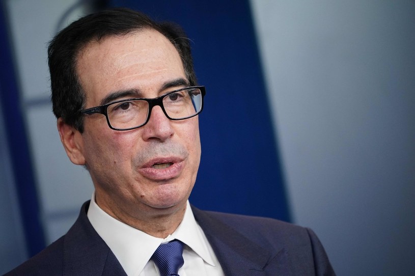 Steven Mnuchin, sekretarz skarbu USA /AFP