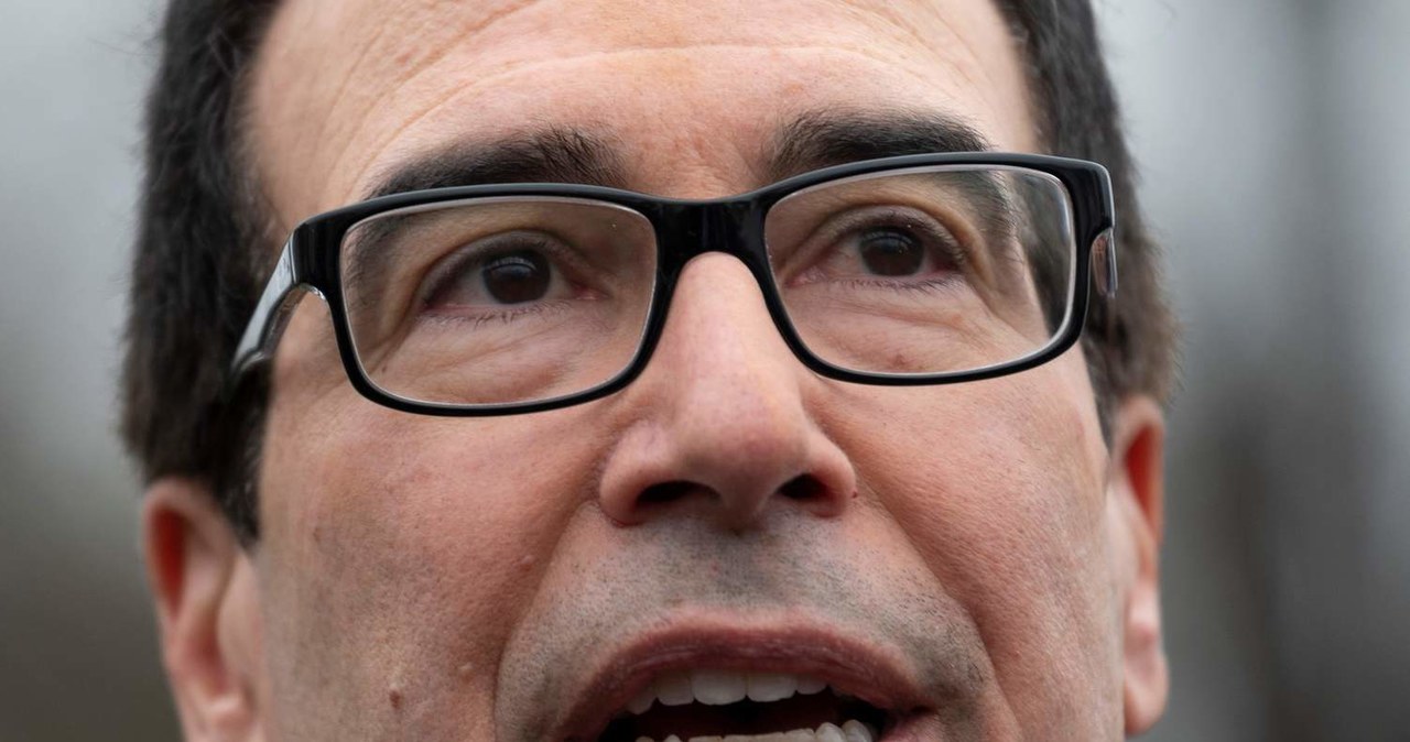 Steven Mnuchin, sekretarz skarbu USA /AFP