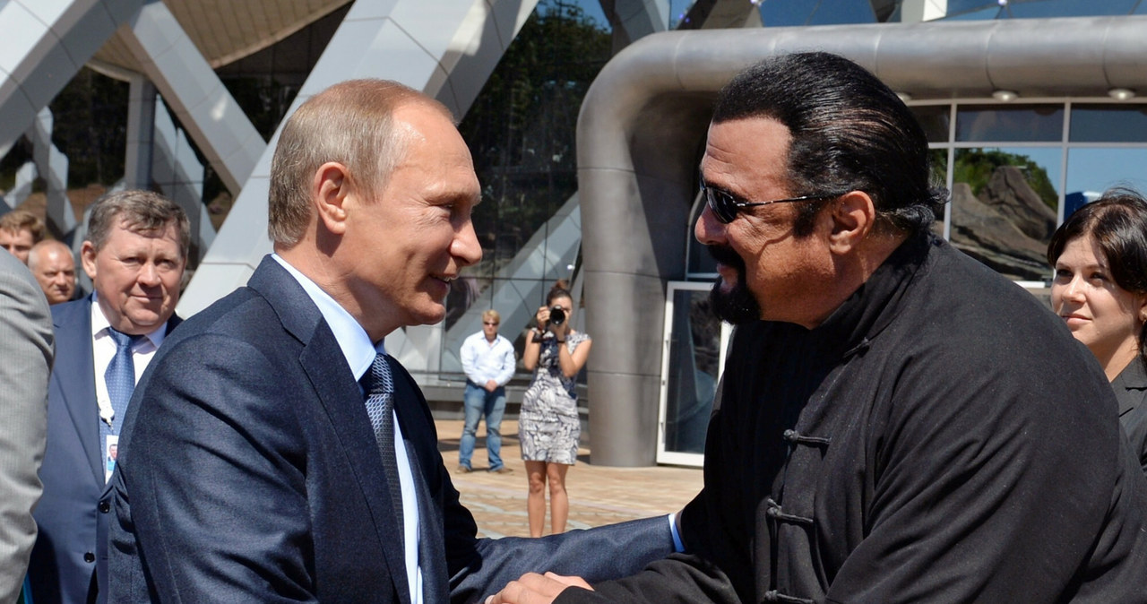 Steven Seagal i Władimir Putin /AP/EAST NEWS /East News