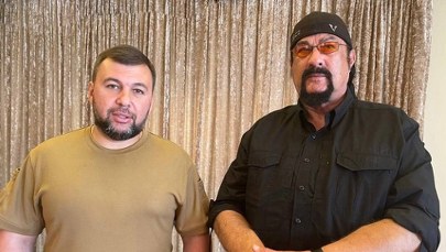 Steven Seagal w Donbasie. Kręci tu film propagandowy