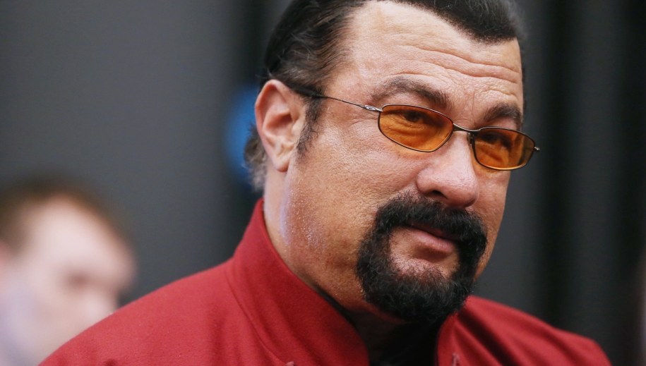 Steven Seagal /Vyacheslav Prokofyev /PAP/EPA
