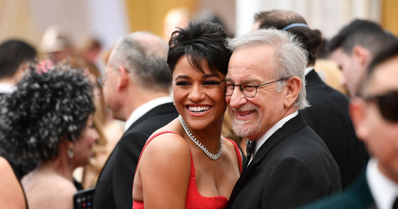 Steven Spielberg i Ariana DeBose /ANGELA WEISS/AFP/East News /East News