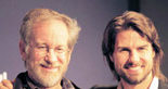 Steven Spielberg i Tom Cruise /