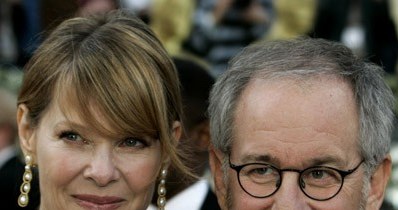 Steven Spielberg z żoną Kate Capshaw /AFP