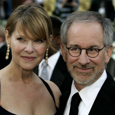 Steven Spielberg z żoną /AFP