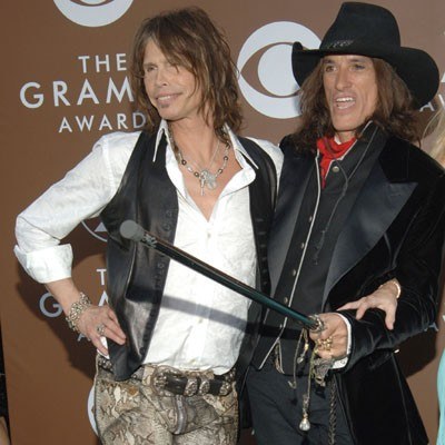 Steven Tyler i Joe Perry (Aerosmith) /arch. AFP