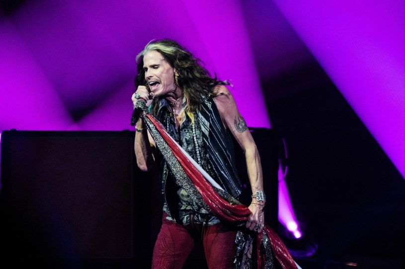Steven Tyler podczas pożgnalnej trasy Aerosmith /Lisa Lake /Getty Images
