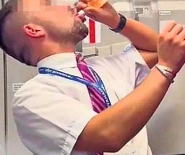 Steward Ryanair pił alkohol podczas lotu z Polski do Anglii!