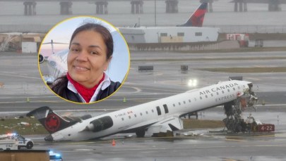 Stewardesa "wystrzelona" daleko poza samolot. Cudem przeżyła katastrofę