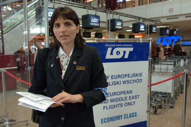 Stewardessy LOT-u będą strajkować? Fot. JACEK RENARD /Agencja SE/East News