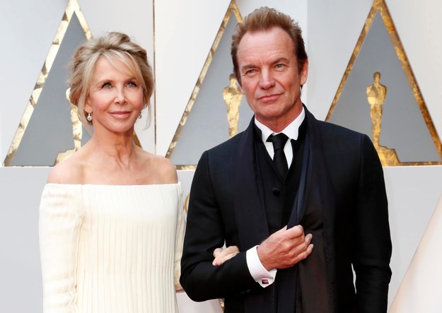 Sting i Trudie Styler /MIKE NELSON /PAP/EPA