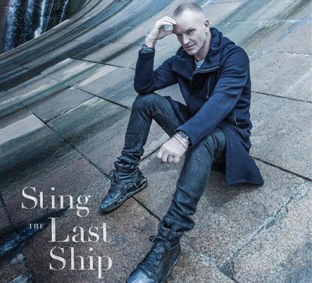 Sting na okładce albumu "The Last Ship" /