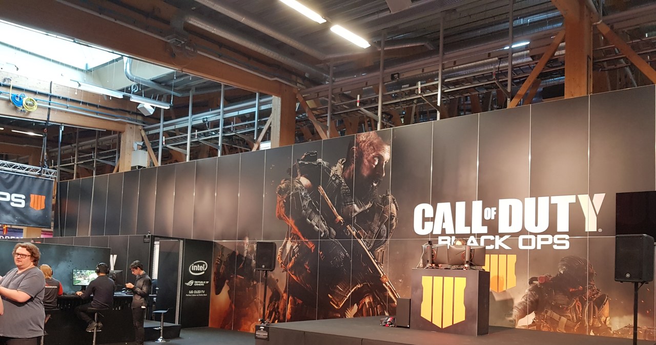 Stoisko Call of Duty: Black Ops 4 /ESPORTER