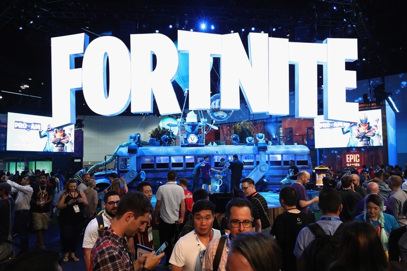 Stoisko twórców gry Fortnite na targach E3 w Los Angeles /AFP