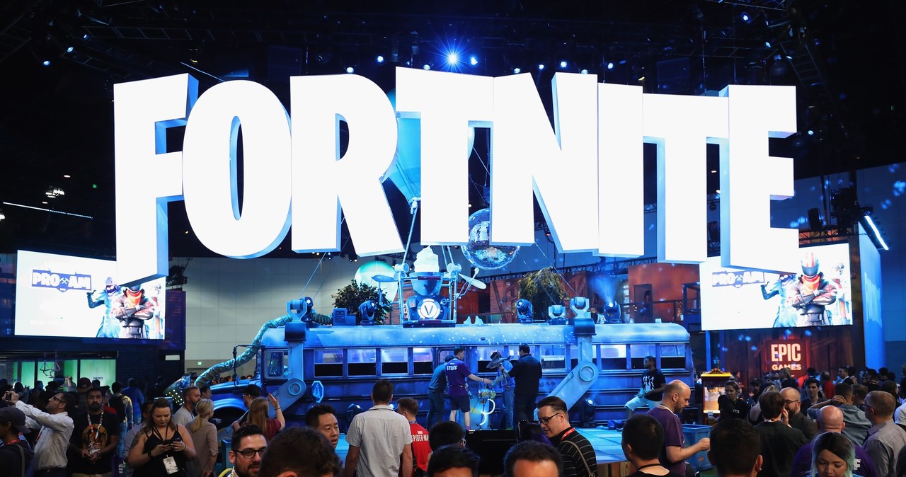 Stoisko twórców gry Fortnite na targach E3 w Los Angeles /AFP