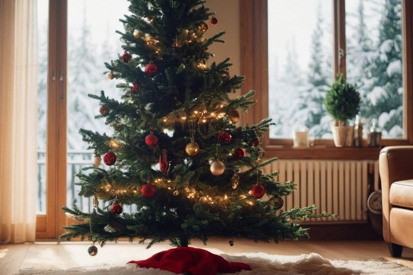 Stojak choinkowy ma ukrytą funkcję. Dzięki niej drzewko będzie zachwycać przez długi czas