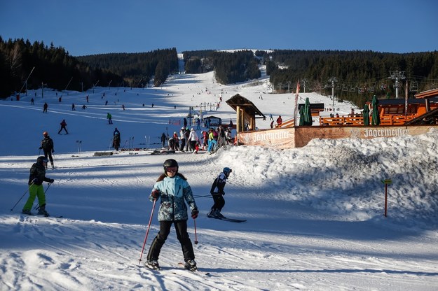Stok narciarski w Dolnym Kubinie na Słowacji /Rafał Guz /PAP