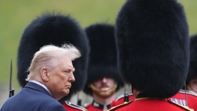 ​Stół długi na 47 metrów i królewski toast za Trumpów. Bankiet na zamku Windsor