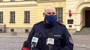 Stołeczna policja: Włodzimierz Czarzasty spowodował bardzo poważną kontuzję policjanta