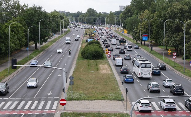 Stołecznych kierowców czekają utrudnienia, m.in. na Wisłostradzie