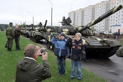Stolica Białorusi - Mińsk. Tam ceny mieszkań biją rekordy /AFP