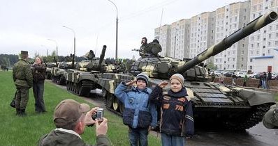 Stolica Białorusi - Mińsk. Tam ceny mieszkań biją rekordy /AFP