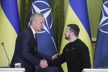 Stoltenberg w Kijowie. Czy ta wizyta przybliża termin wejścia Ukrainy do NATO?