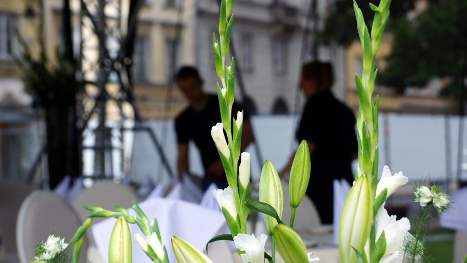 Stoły w restauracji RMF & Przyjaciele /Michał Dukaczewski /RMF FM