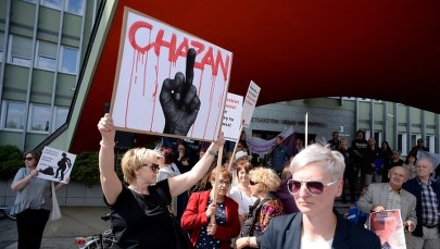 "Stop Chazanowi". Protest w Kielcach