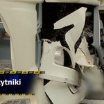 „Stop drogówka”: Kierowca cysterny nie wyhamował i wjechał w tył lawety