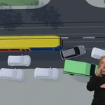 "Stop drogówka": Kolizja tramwaju z osobówką