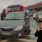 "Stop drogówka": Wpadł w poślizg na rozlanych płynach eksploatacyjnych. Kto jest winny?