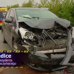 „Stop drogówka”: Zagapienie się kierowcy spowodowało kolizję z ciężarówką