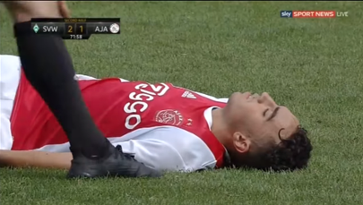 Stracił przytomność na boisku, odzyskał ją rok później. Talent Ajaxu wybudził się ze śpiączki