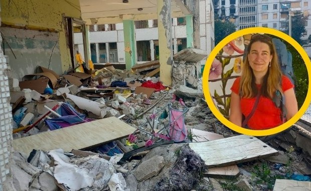 Straciła nogę, ale nie straciła nadziei. Grażyna Sławińska o sile przetrwania na wojnie