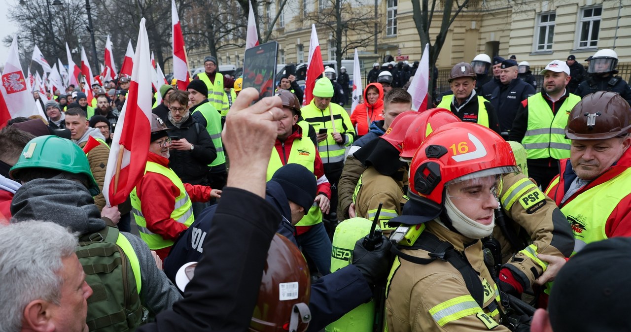  Strajk generalny rolników w Warszawie