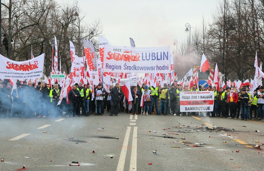 Strajk generalny rolników - zdjęcie ilustracyjne /Wojciech Olkusnik/East News /East News