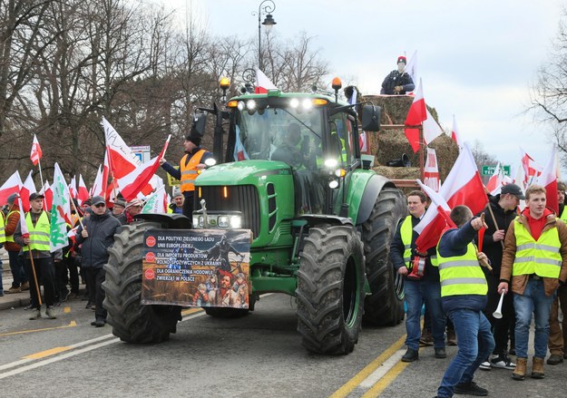 Rolnicy blokują przejście graniczne z Niemcami. Protest potrwa do środy