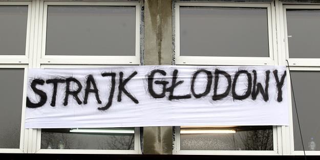 Strajk głodowy w kopalni Zofiówka JSW w Jastrzębiu Zdroju /PAP