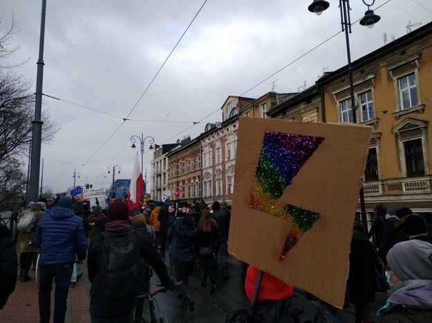 Strajk Kobiet w Krakowie /Katarzyna Staszko /RMF FM