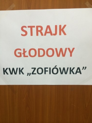 Strajk okupacyjny i głodówka w Jastrzębskiej Spółce Węglowej