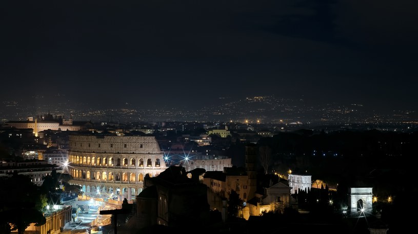 "Strajk oświetlenia" odbędzie się m.in. w Rzymie /123RF/PICSEL