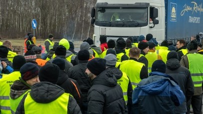 Strajk rolników. Utrudnienia i kolejki na przejściach w woj. lubelskim 