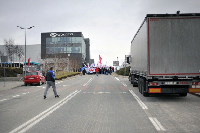 Strajk rozpoczął się 24 stycznia /Norbert Rzepka /Reporter