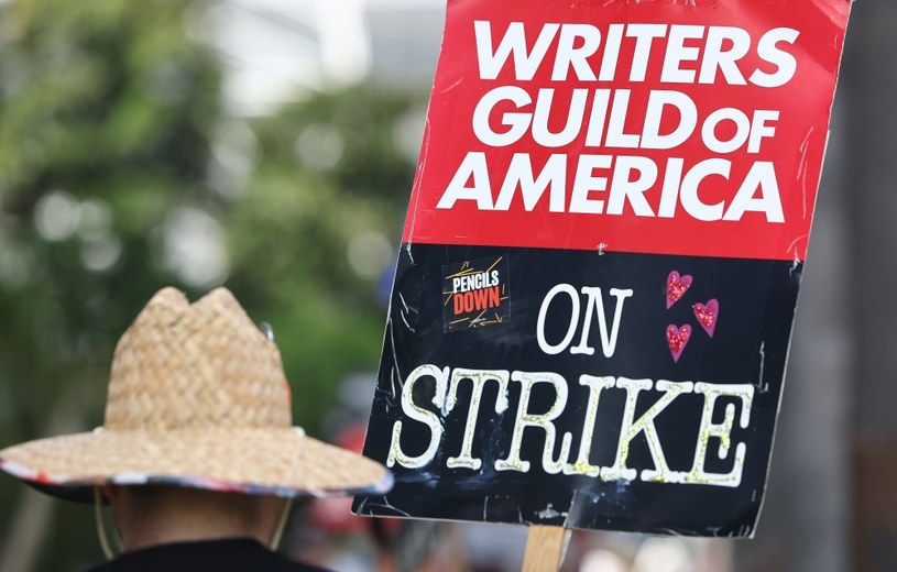 Strajk scenarzystów w 2023 roku /	Mario Tama / Staff /Getty Images